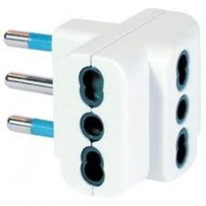 MULTIPRESA MASTER TRIPLA SPINA 16A 3 PRESE 16A BIPASSO 