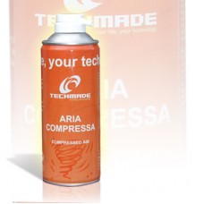 BOMBOLETTA ARIA COMPRESSA TECHMADE 400ML Pulizia Tastiere e dispositivi elettronici
